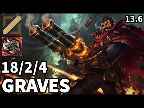 Graves Mid vs Taliyah - EUW Master | Patch 13.6