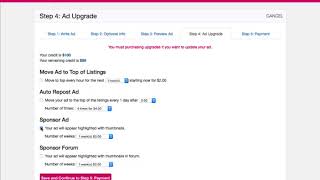 CityXGuide.com - how to upgrade ads