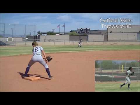 Brynn Smythe Softball Skills Video - 2022 Slapper Outfield MIF