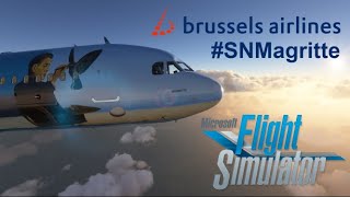 [A32NX] A320 Neo Brussels Airlines - SN Magritte | 8k video