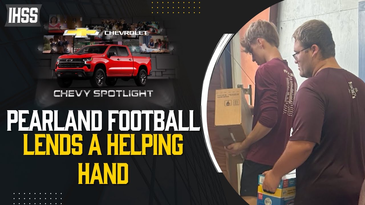 Pearland High School Athletes Aid Texas Flood Victims