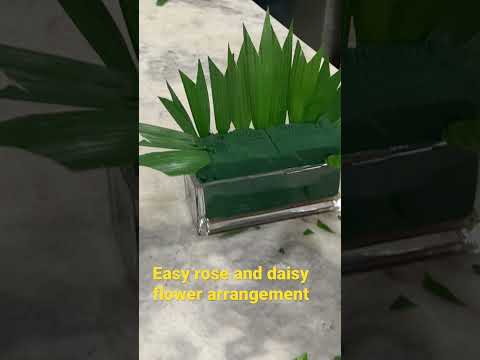 Easy flower arrangement for beginners