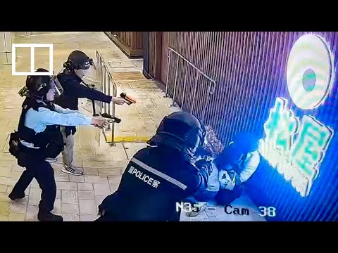 Hong Kong police shoot and kill man wielding 30cm knife