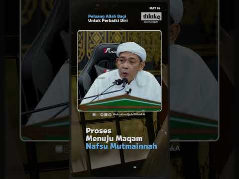 Jadi Hamba Yang Allah Mahukan 😦 #abukhadijah #ustazahmadrizam #taubat
