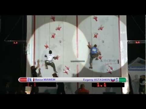 IFSC Climbing World Cup Chamonix 2012 - Speed - Replay Finals