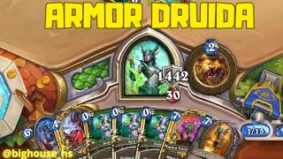ARMOR DRUID - O DECK OFF META QUE SOBE MAIS DE 1000 DE ARMADURA | HEARTHSTONE