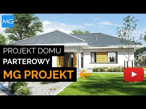 Projekt domu Parterowy MG Projekt - 118.23 m2