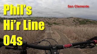 Two trails right at the Entrance of Dog Park San Clemente: Phil's 04s Hir'r