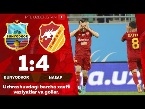 BUNYODKOR — NASAF 1:4 Coca-Cola Superliga. 10-tur