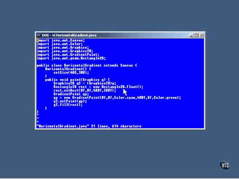 Lesson7 A Color Gradient Java Graphics Tutorial