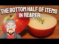 The Bottom Half of Items in REAPER