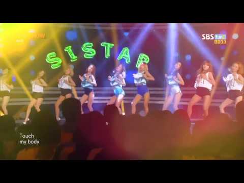 Sistar_Touch My Body@SBS MTV The Show