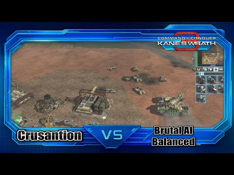 CNC 3 Kane's Wrath GDI vs Brutal AI - Balanced (GDI)