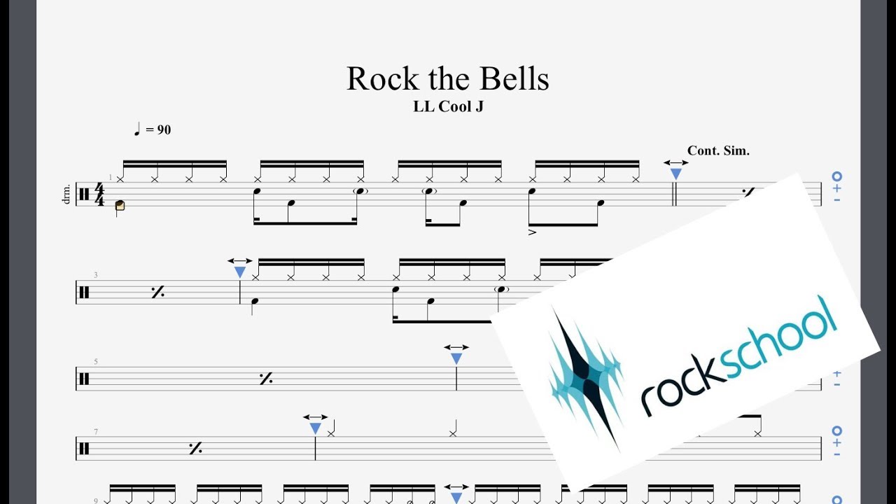 Rock The Bells Rockschool Grade 6 Drums