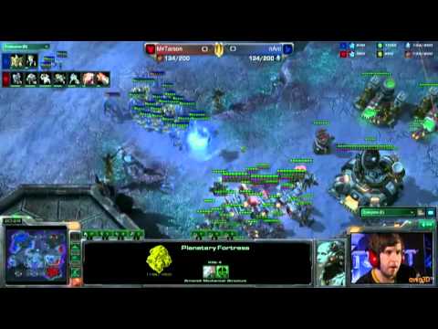 EU Bnet Invit. 2011 - Starcraft II - Game 1 - Dignitas Naniwa (P) VS Millenium Tarson (T) Part 2/2
