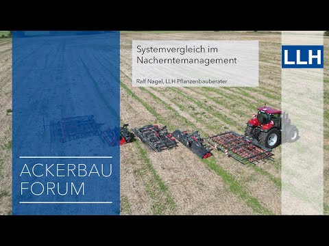 Arable Farming Forum - System Comparison in Post-Harvest Management - Performance of Ultra-Shallo...