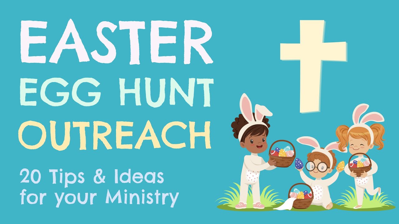 EASTER EGG HUNT OUTREACH! ✝️ | 20 Tips & Ideas for your Ministry | Easter 2026 | Children's Ministry