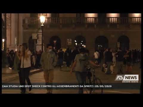 ZAIA STUDIA UNO SPOT SHOCK CONTRO GLI ASSEMBRAMENTI DA SPRITZ | 20/05/2020
