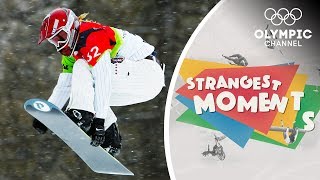 Snowboarder Lindsey Jacobellis Learns a Valuable Lesson | Strangest Moments video