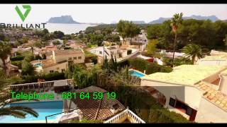 Brilliant real estate. Moraira 5 bedroom Villa 5 min from beach