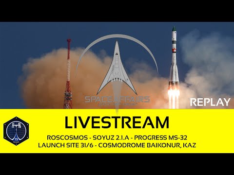 Roscosmos - Soyuz 2.1a - Progress MS-32 - LS 31/6 - Baikonur Cosmodrome KAZ - September 11, 2025