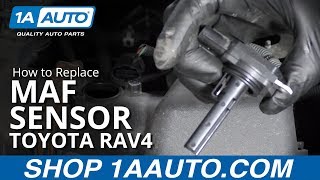 How to Replace Mass Air Flow Sensor 09-12 Toyota RAV4