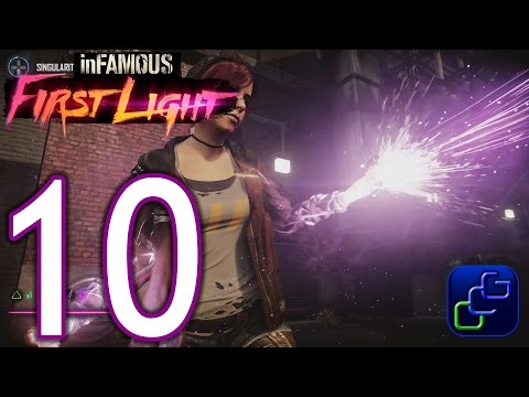 inFAMOUS First Light Walkthrough - Part 10 - Market District