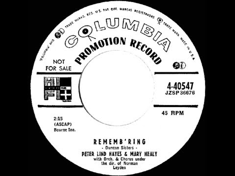 1955 Peter Lind Hayes & Mary Healy - Rememb'ring