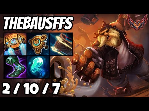 Thebausffs Gragas Support vs Braum 27/07/2025