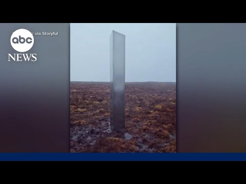 Mysterious silver monolith in Wales becomes tourist attraction