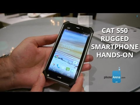 CAT S50 rugged smartphone hands-on: specs, drop test, release date