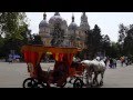 Real Life Disney Horse Drawn Carriage in Almaty ...