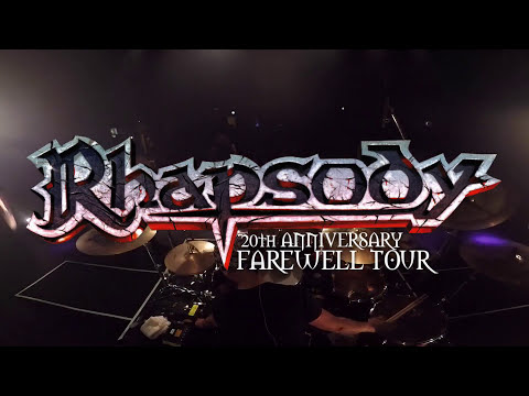 Rhapsody Reunion - Alex Holzwarth Wisdom of the Kings Drum Cam Tokyo 2017