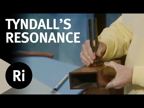 Tyndall's Experiments on Resonance - Christmas Lectures with Charles Taylor