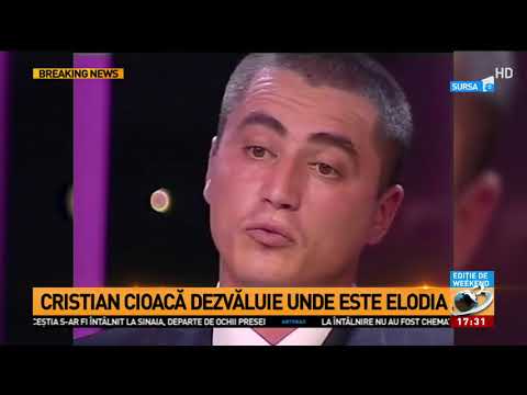 Interviu în exclusivitate. Cristian Cioacă dezvăluie unde este Elodia
