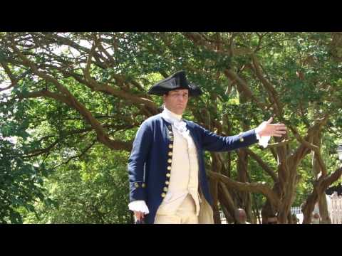 Colonial Williamsburg: George Washington speech