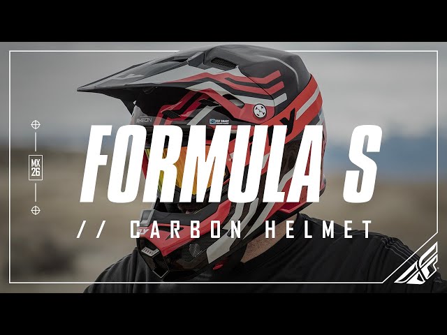 Fly Racing Adult Youth Formula S Carbon Byte Helmet Full Face MX | XS S M L XL 2XL | Black Gray Silver Teal Green Blue White Red 84