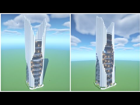 How To Build a Skyscraper in Minecraft - Minecraft Tutorial