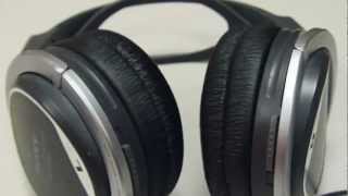 Video thumbnail for Sony MDR-XD200 Stereo Headphones long cables okay sound light but not light enough. by aleks dude