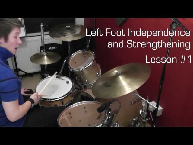 Vídeo relacionado con Three In One Drum Lessons For Metal and Rock: Double Bass Drum / Left Foot Independence / Hand and Feet Combinations