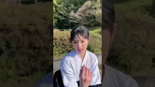 #可愛いくてごめん air弓道からの🫰の巻🫶🫶