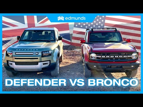 Ford Bronco vs. Land Rover Defender | 2-Door Off-Road SUV Showdown | Overlanding Comparison