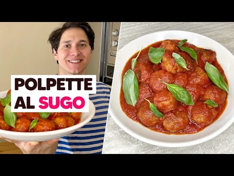 POLPETTE AL SUGO: come farle morbide proprio come quelle della nonna 🍅