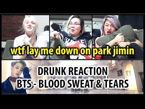 Drunk Family Reacts | BTS Blood Sweat & Tears (방탄소년단 피 땀 눈물) MV