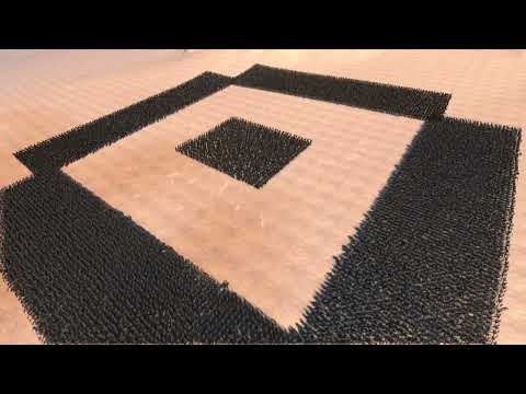 10k Skeleton Warriors vs 1000 Battle Droids - Ultimate Epic Battle Simulator