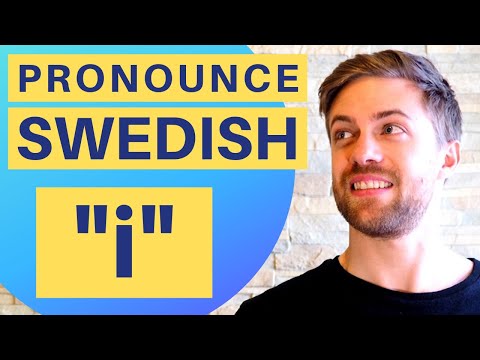 Swedish pronunciation: I sound