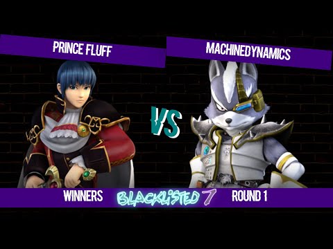 Blacklisted 7 WR1 - Prince Fluff (Marth) vs MachineDynamics (Wolf)