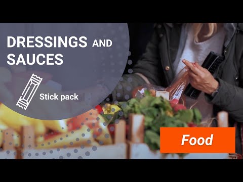 SAUCES and FOOD dressings vertical from FILL and SEAL machine | INVpack