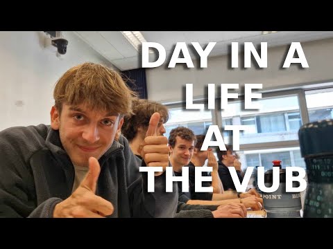 Day in a life of an electromechanical engineering student at the VUB