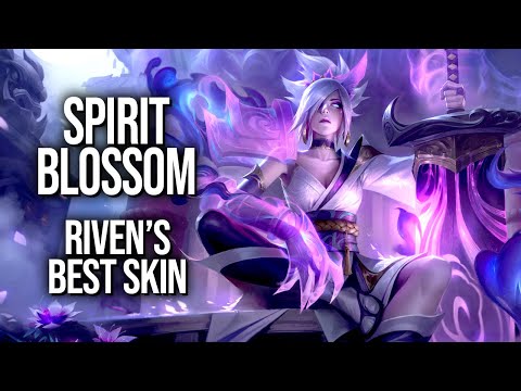 Spirit Blossom Riven is a cool mirror for the character || Best & Worst Skins